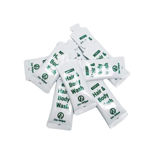 DeWipe Hair and Body Wash Single Use